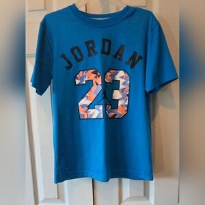 23 Jordan Blue Graphic Dri-fit T-Shirt
